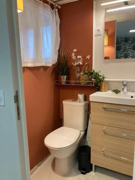 30Mn De Paris St Lazare En Train, Studio 42 M2 Verneuil-sur-Seine Bagian luar foto